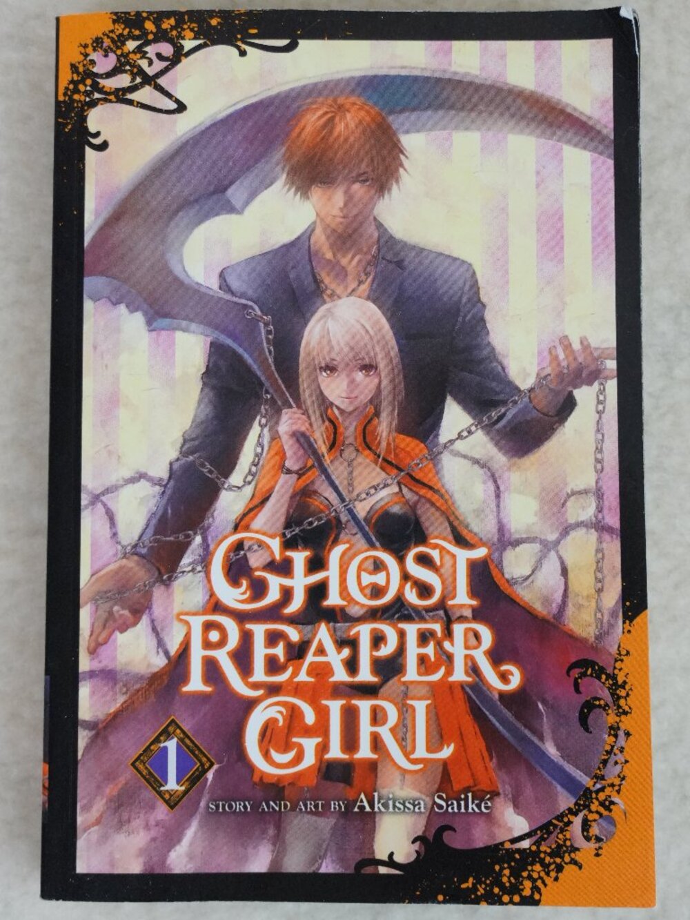 Ghost Reaper Girl Volume 1 Manga Book by Akissa Saike English Version